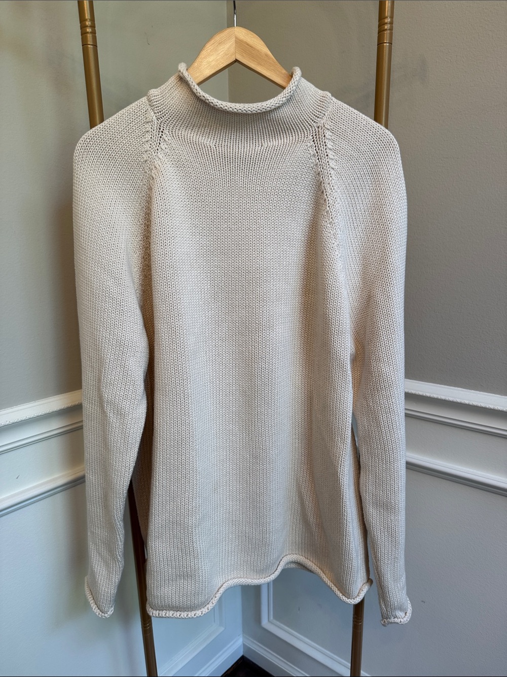 J. Crew 1988 Rollneck™ sweater in cotton - Picture 3 of 5